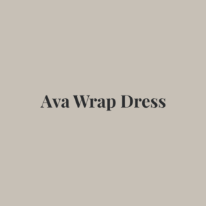 Ava Wrap Dress
