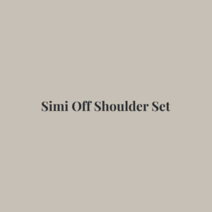 Simi Off Shoulder Set