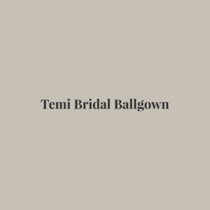 Temi Bridal Ballgown